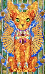 Sphynx de alas doradas