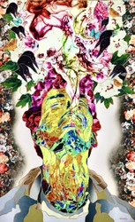 Mente en flor surrealista