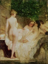 Después del baño, c.1880
