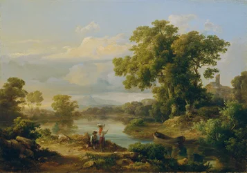 primavera junto al río