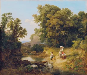 Paisaje ideal (Paisaje italiano)