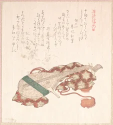Biwa, laúd japonés, con funda