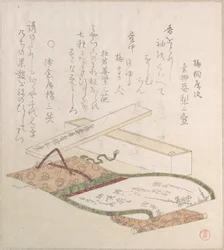 Kakemono y su caja