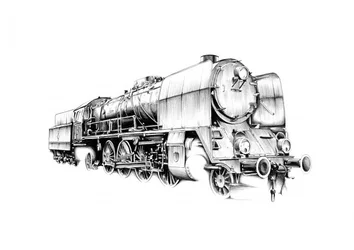 Locomotora de vapor clásica