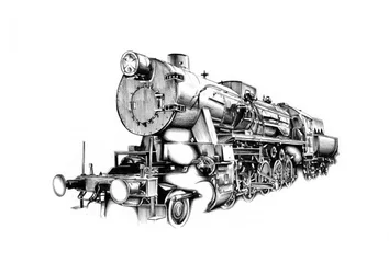 Locomotora de vapor clásica