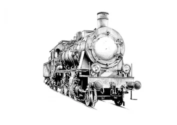 Locomotora de vapor clásica
