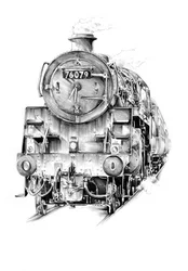 Locomotora de vapor clásica