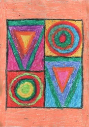 Formas geométricas de colores