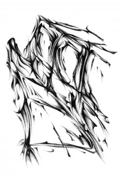 Formas oscuras y fluidas