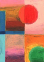 Bloques de color geométricos