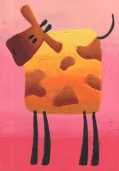 La vaca feliz del queso