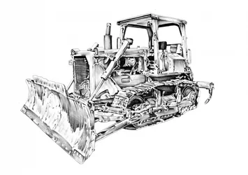 Bulldozer de alta resistencia