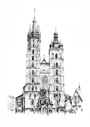La histórica catedral de Cracovia