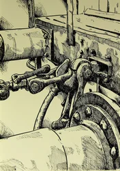 Detalles de la máquina industrial