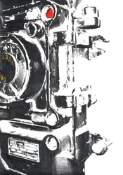 Detalles de la máquina vintage