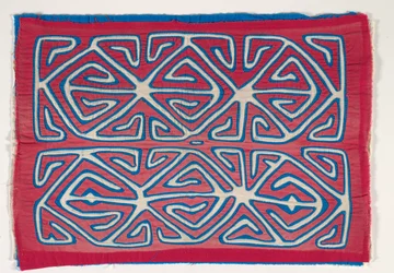 Panel de camisa (mola), c.1950 (algodón aplicado)