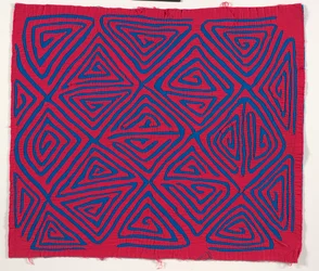 Panel de camisa (mola), c.1950 (algodón aplicado)