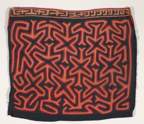 Panel de camisa (mola), c.1950 (algodón aplicado)