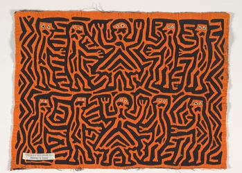 Panel de camisa (mola), c.1950 (algodón aplicado)