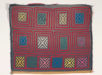 Panel de camisa (mola) (algodón aplicado)