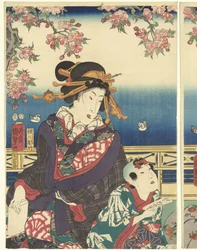 Prosperidad en las montañas a lo largo del río Sumida