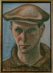 Autorretrato con gorra