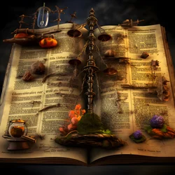 Representaciones visuales de teorías sobre el manuscrito, como guías de fitoterapia, lenguas extraterrestres y sofisticados engaños.  1