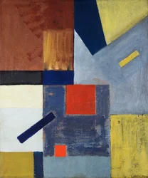 Composición abstracta, 1923-1924