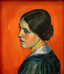 Sin título (Retrato de Helma Schwitters)