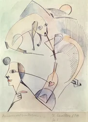 El cerdo estornuda hacia el corazón, 1919