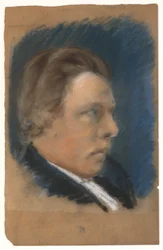 Retrato del maestro N. P. Andersen