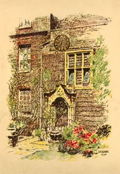 Staple Inn, Londres, 1924