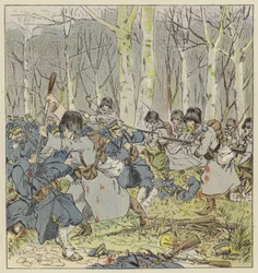 Ataque audaz del teniente Demidovitch