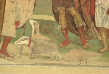 La vida de San Benito (detalle)