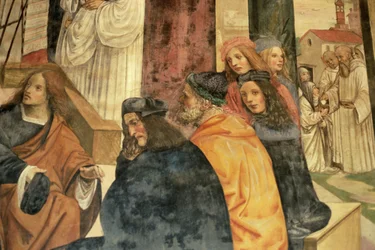 La vida de San Benito (detalle)