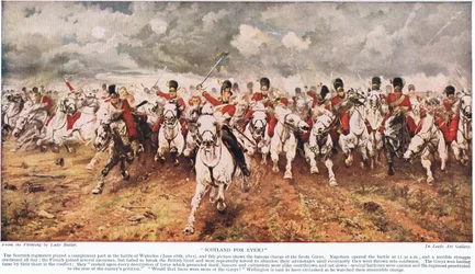 Escocia para siempre, ilustración de «Hutchinson