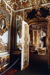 Interior del Palacio de Linderhof de Luis II
