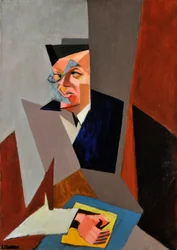 Retrato de Tristan Tzara (1896-1963)