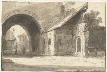 St Janspoort en Arnhem
S Jans Poort tot Aernhem (título en el objeto)