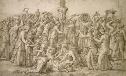 Sacrificio a Príapo, 1540