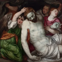 Piedad y ángeles