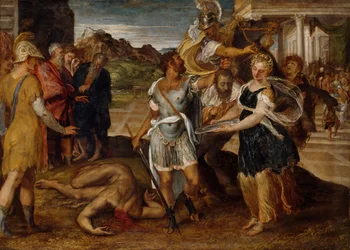 La ejecución de San Juan Bautista, siglo XVI