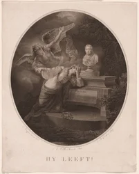 Grabado conmemorativo de Hendrik Hooft Daniëlsz.