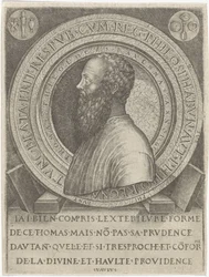 Portret van filólogo Thomas van Ravenna