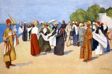 Caza de gangas, 1908