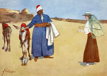 La bella y las bestias, 1908