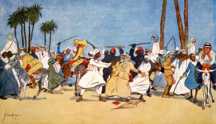 La batalla del Nilo, 1908
