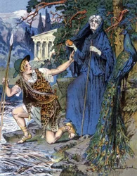 Jasón y Hera, c.1900 (ilustración)