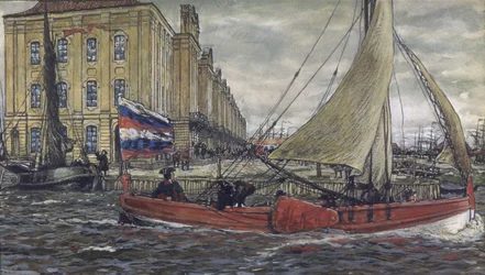 El Botik de Pedro el Grande, 1906