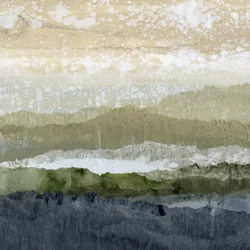 Paisaje montañoso en capas